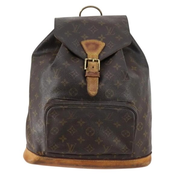LOUIS VUITTON Monogram Montsouris GM Backpack - Picture 2 of 16